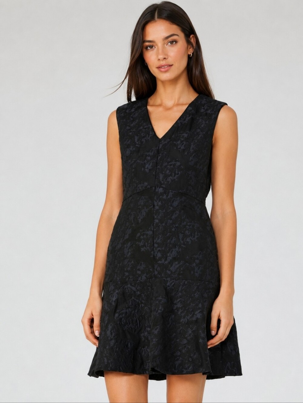❤️ NWOT! REISS SAFFY JACQUARD SKATER DRESS, 2